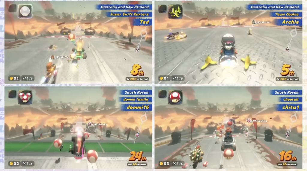 Mario Kart World Invitational - Photo Credit: Nintendo of America -- YouTube Channel