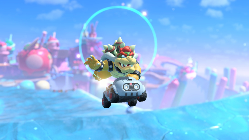 Mario Kart World trick system