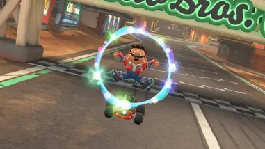 Mario Kart World trick system