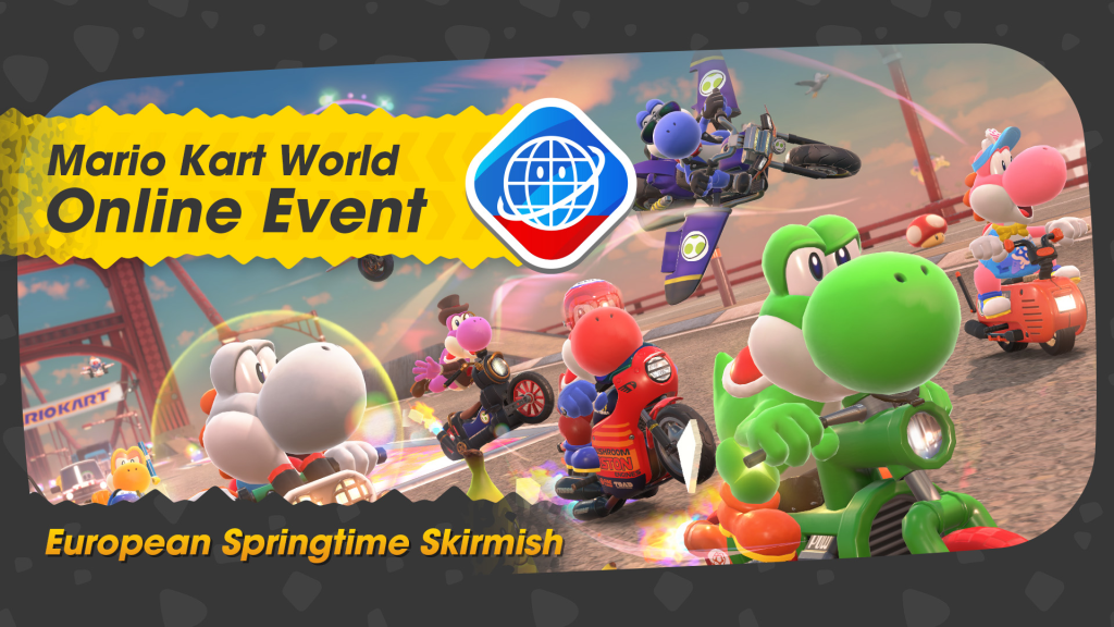 Mario Kart World European Springtime Skirmish