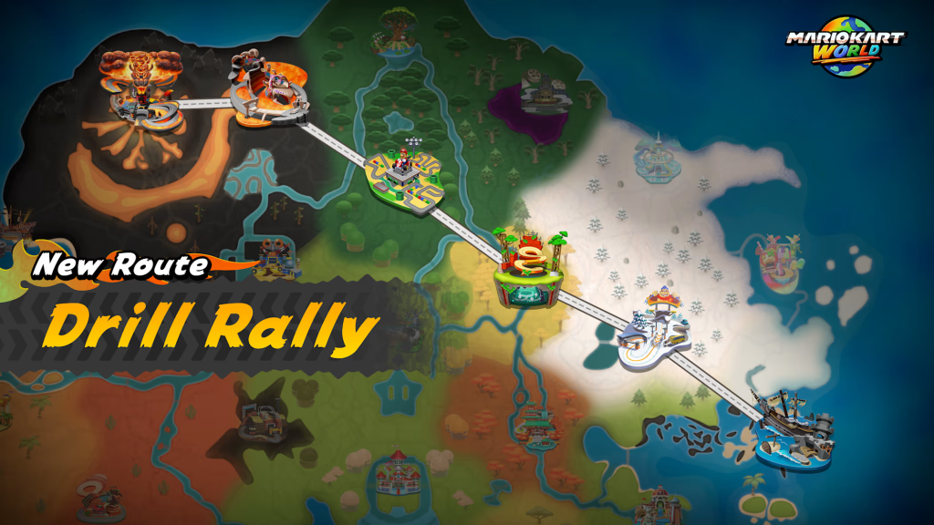Mario Kart World Update Brings New Knockout Tour Routes